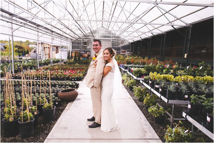 High-hand nursery wedding