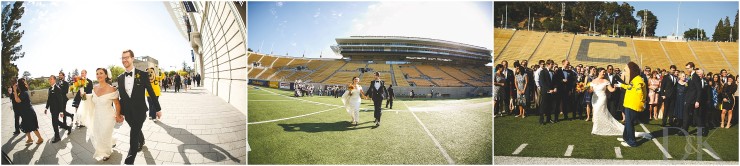 California Memorial Stadium Wedding