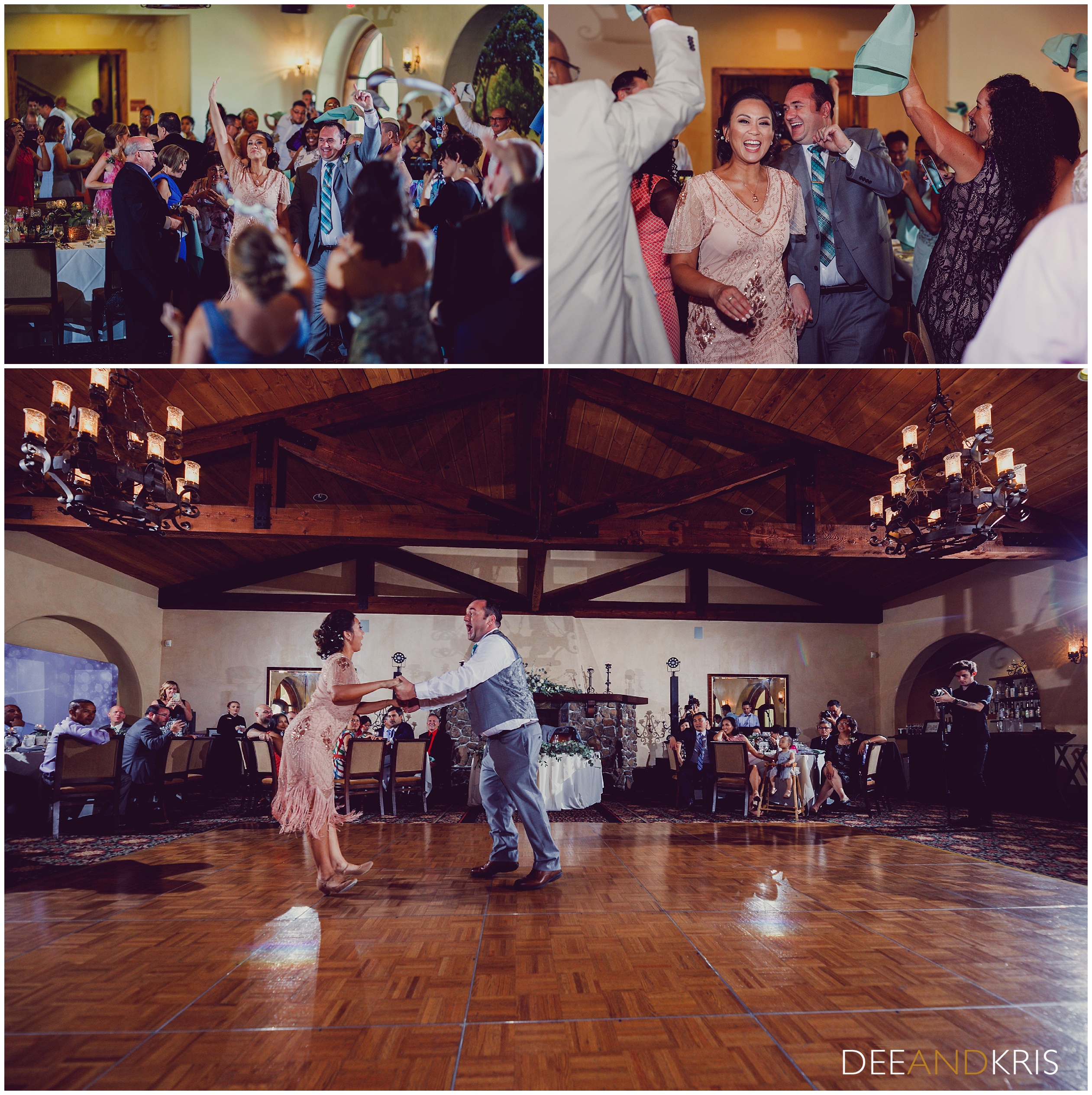 Sacramento Wedding Photographer Catta Verdera Reception, Bride and Groom First Dance, Grand Entrance 