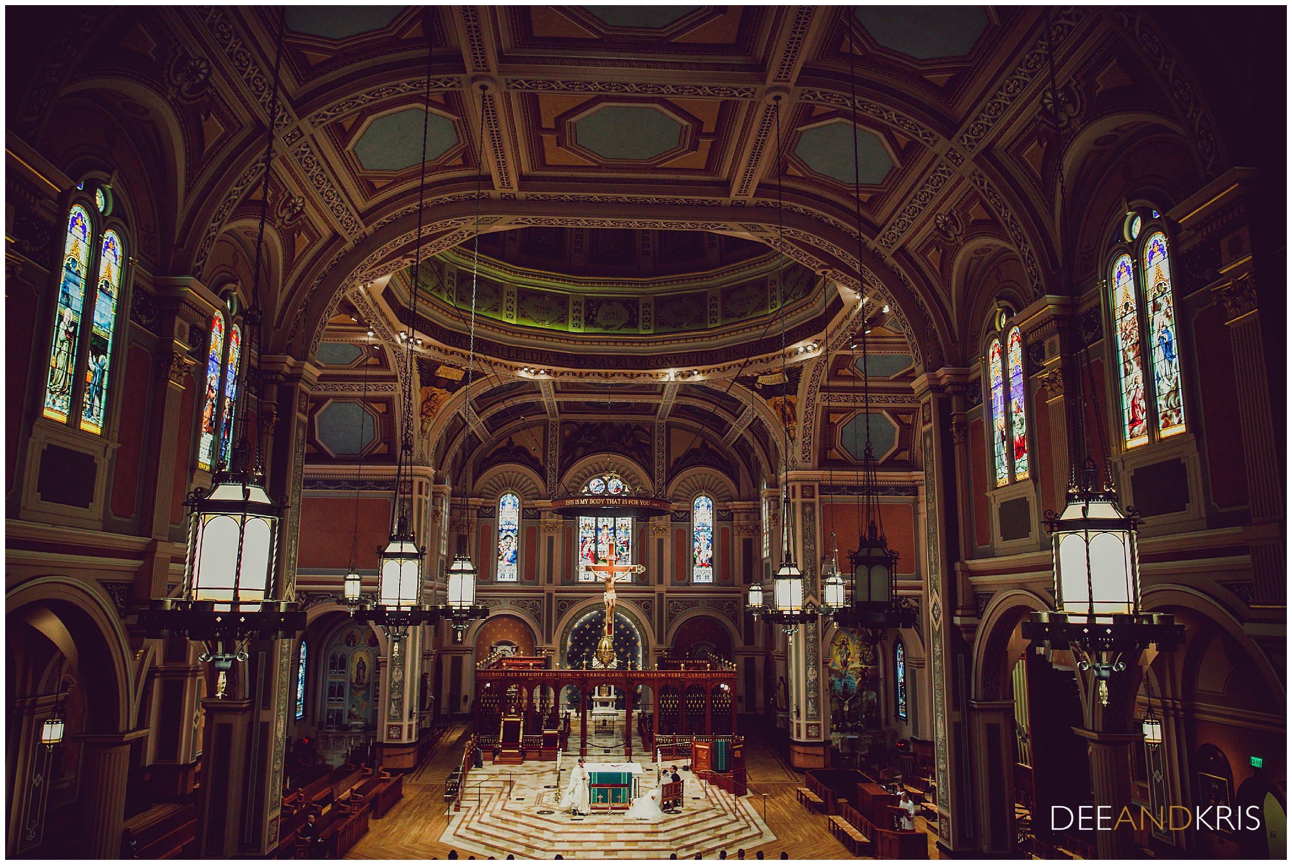 Wedding Ceremony at Cathedral of the Blessed Sacrament