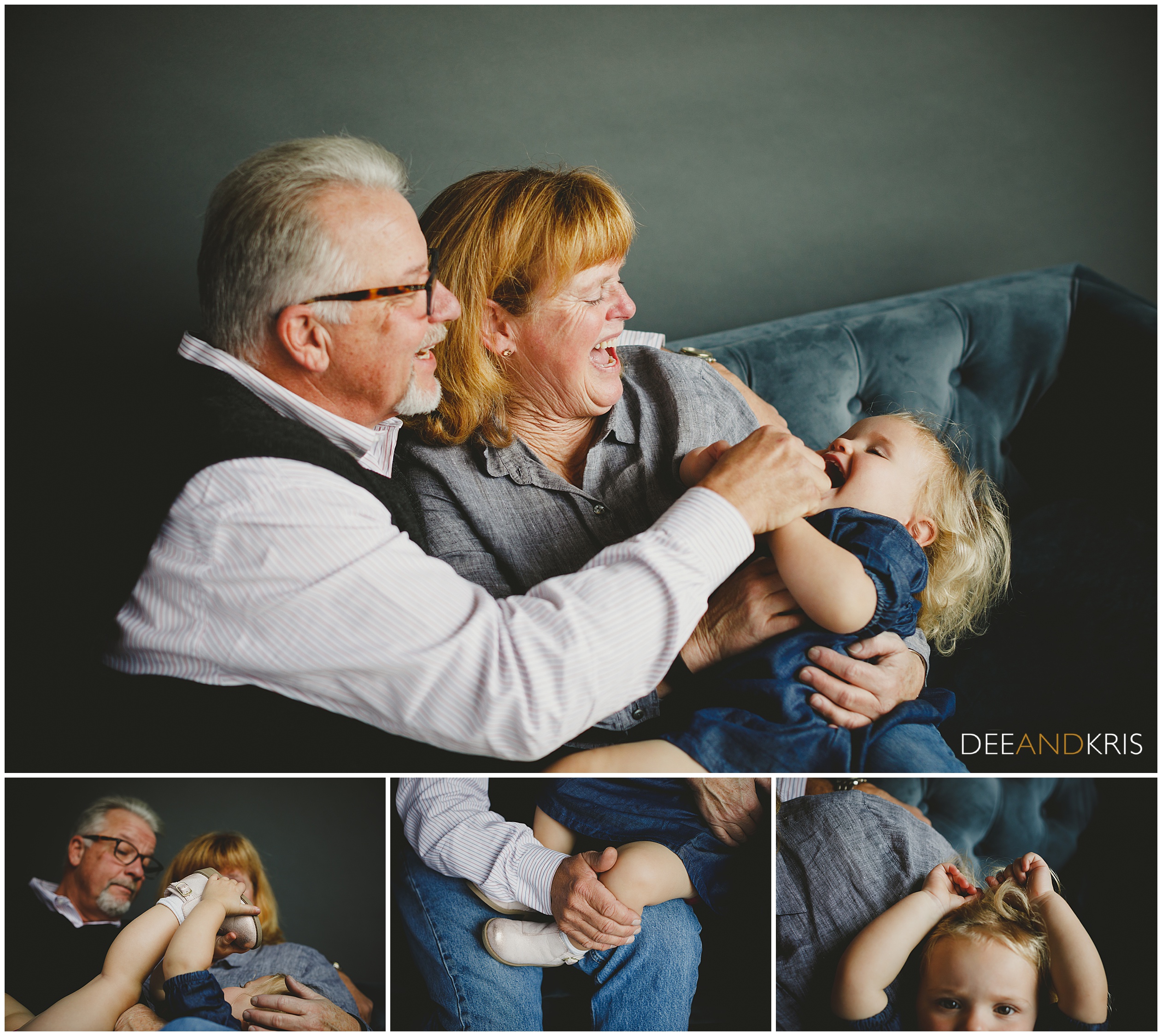 Dee and Kris Photography photography grandchild with her grandparents