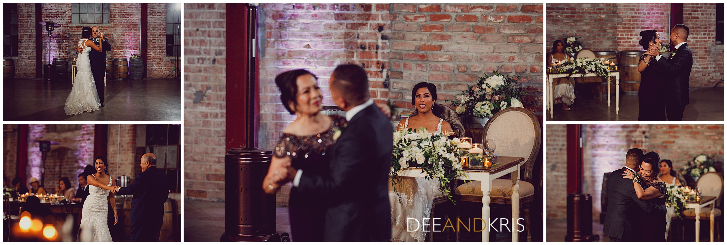 Sacramento Wedding photographer photographs Old Sugar Mill Reception, first dance