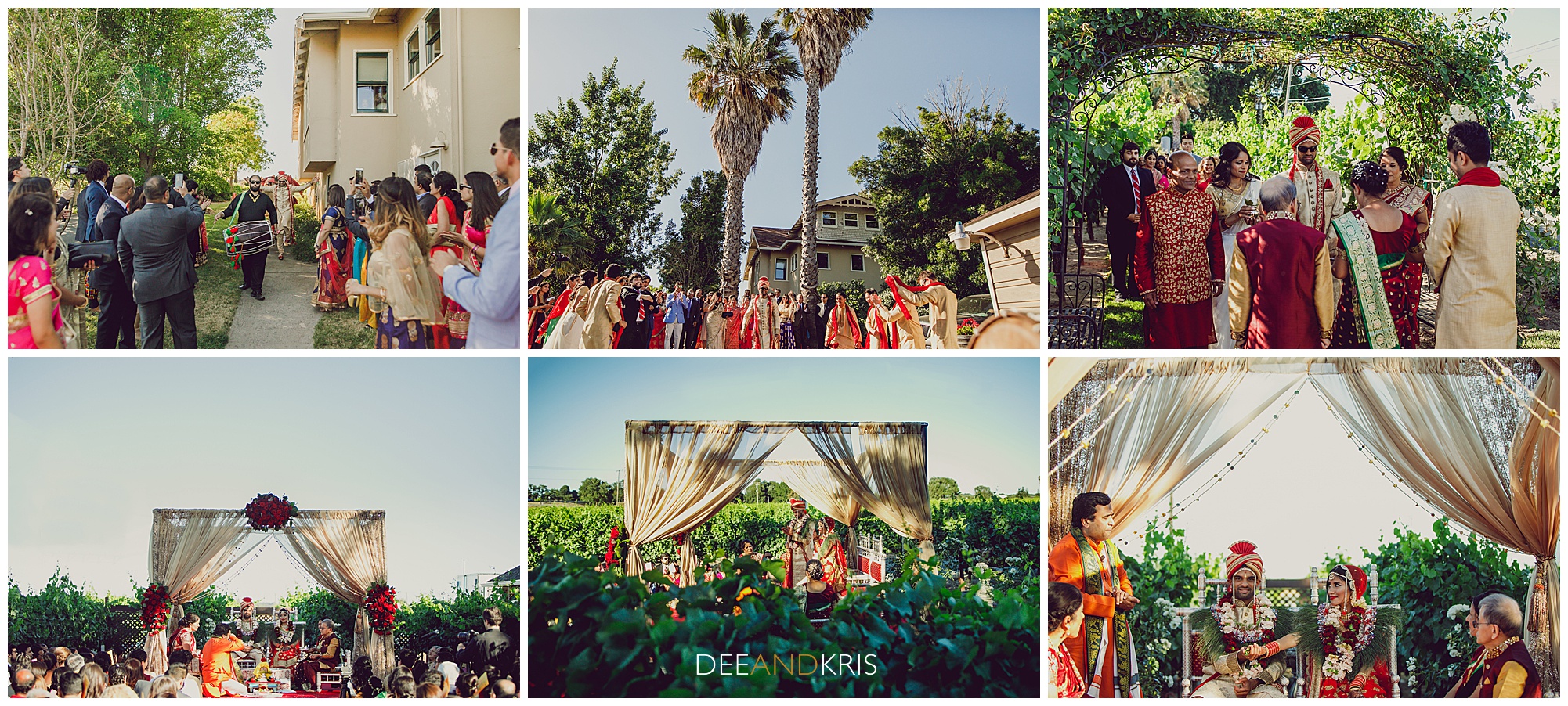 Sacramento wedding photographers photographs hindu indian wedding at Scribner bend vineyards, traditional, color hindu wedding, prajapatya marriage, groom's baraat