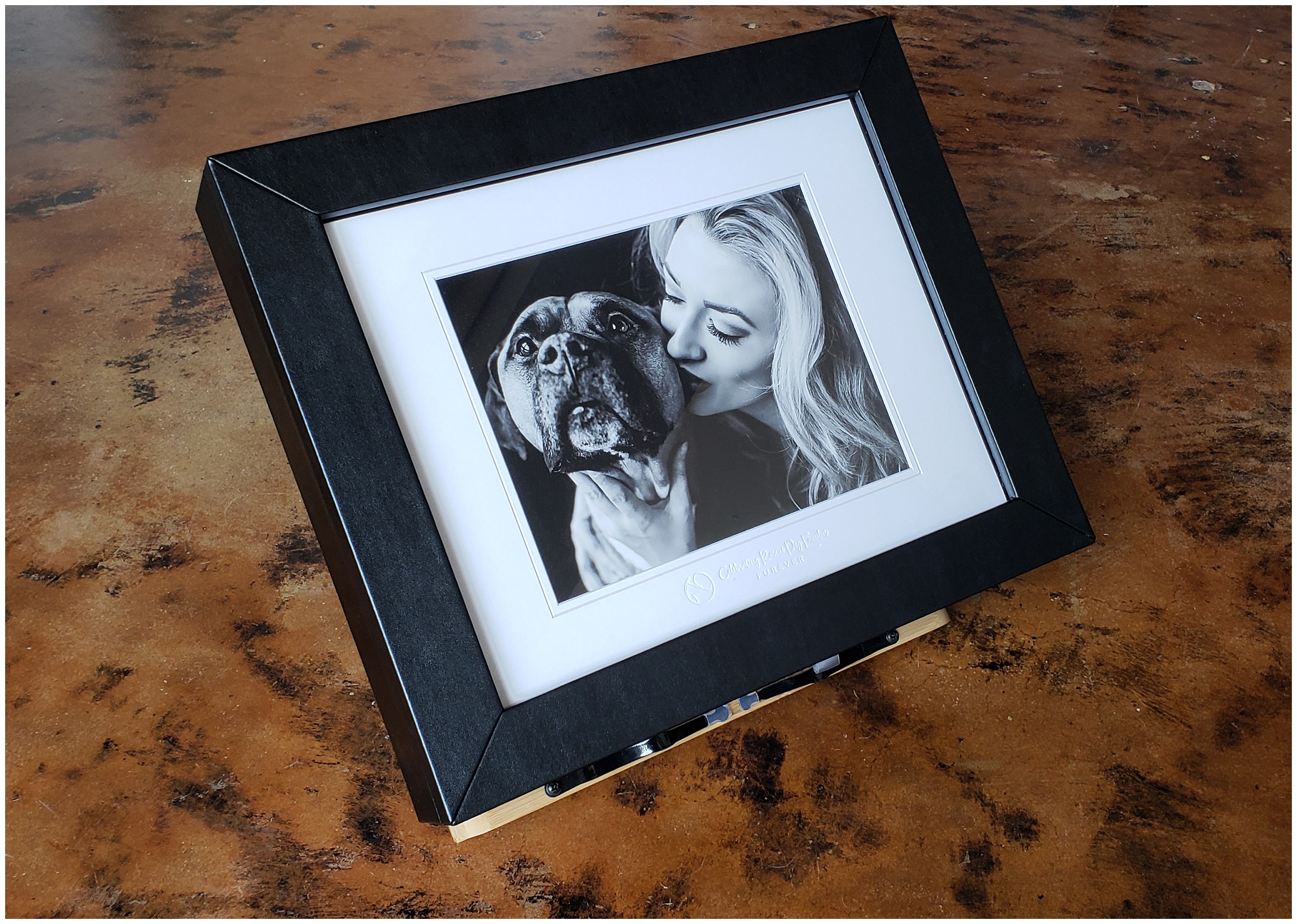 Dee and Kris Photography, photo box artwork with 8x10 prints
