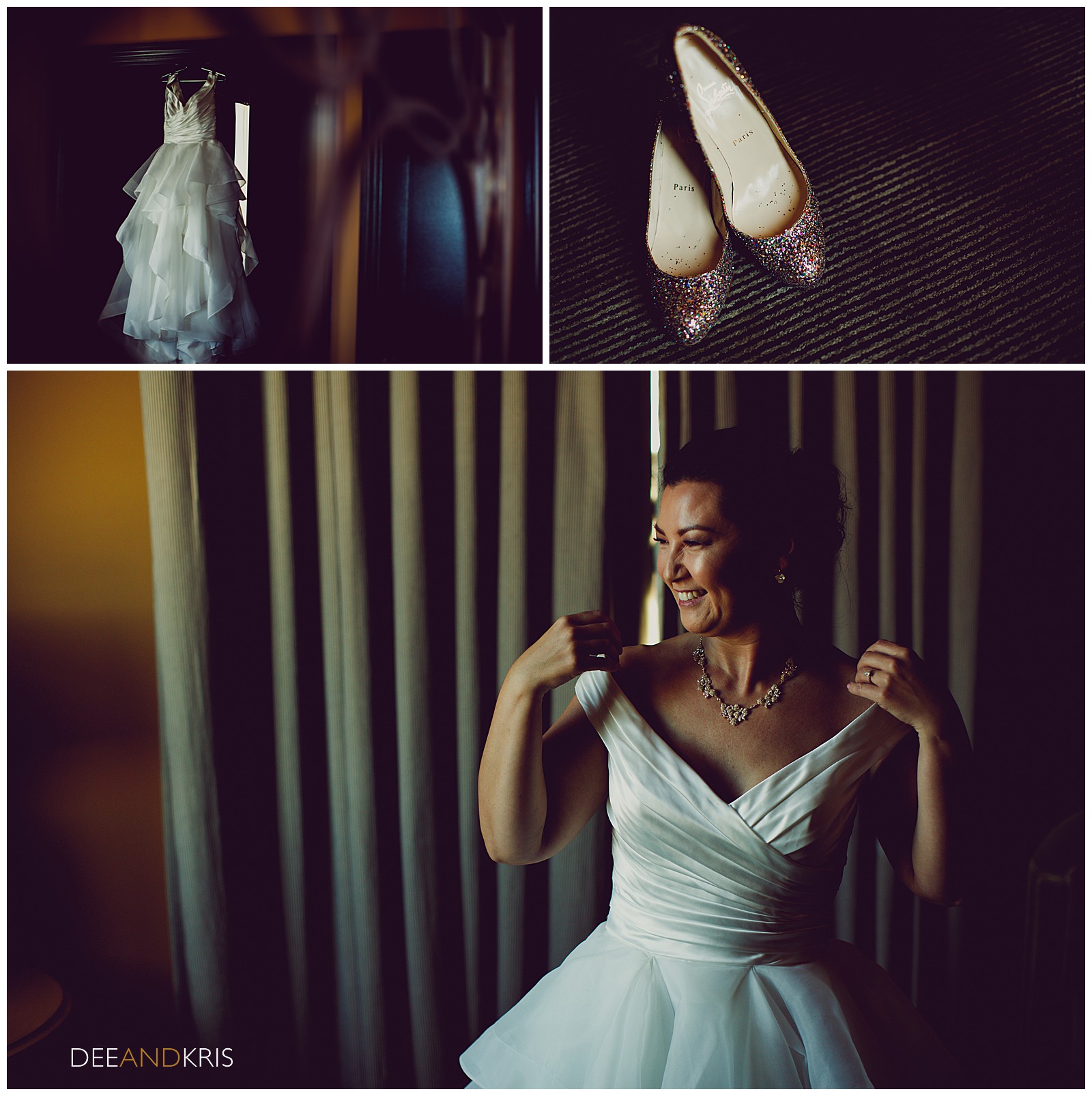 Citizen Hotel Wedding Photographer, louis vuitton wedding shoes, high end wedding photography
