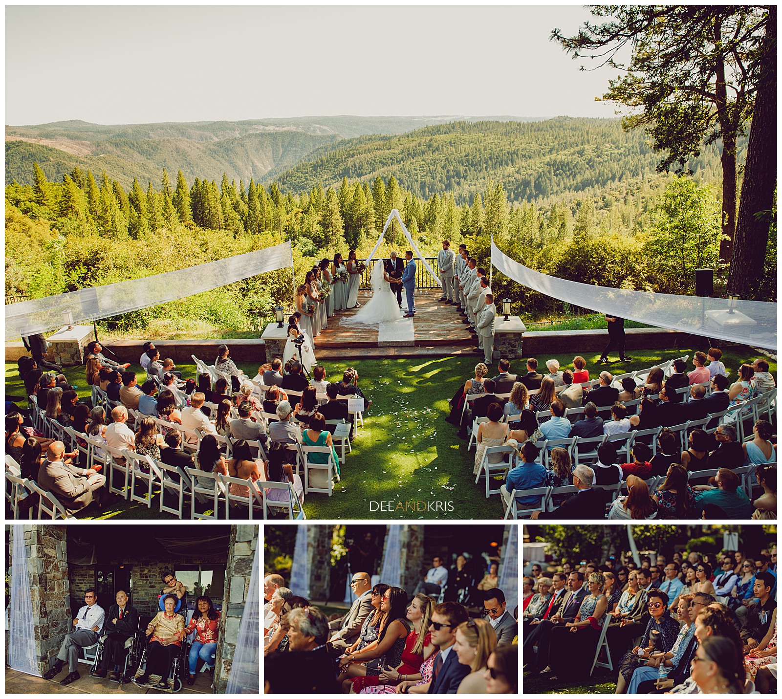 Mountain Shadows Resort wedding pictures, outdoor wedding venue in Forest Hill, CA by Dee and Kris photography 