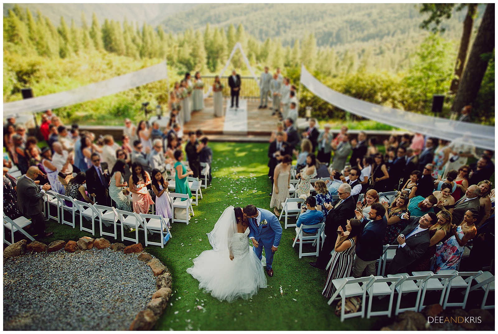 Mountain Shadows Resort wedding pictures, outdoor wedding venue in Forest Hill, CA by Dee and Kris photography 