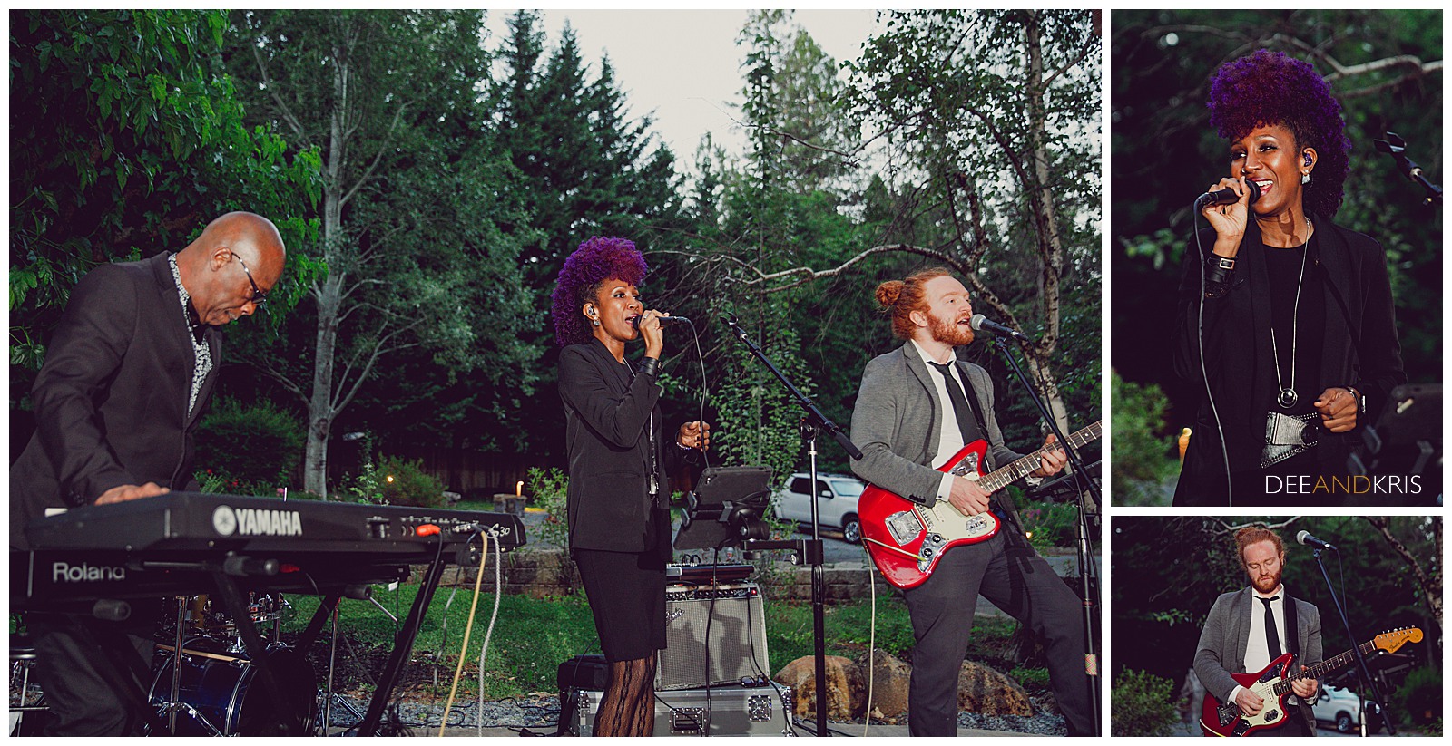 Mountain Shadows Resort wedding pictures, outdoor wedding venue in Forest Hill, CA by Dee and Kris photography, Lucky Devils Band