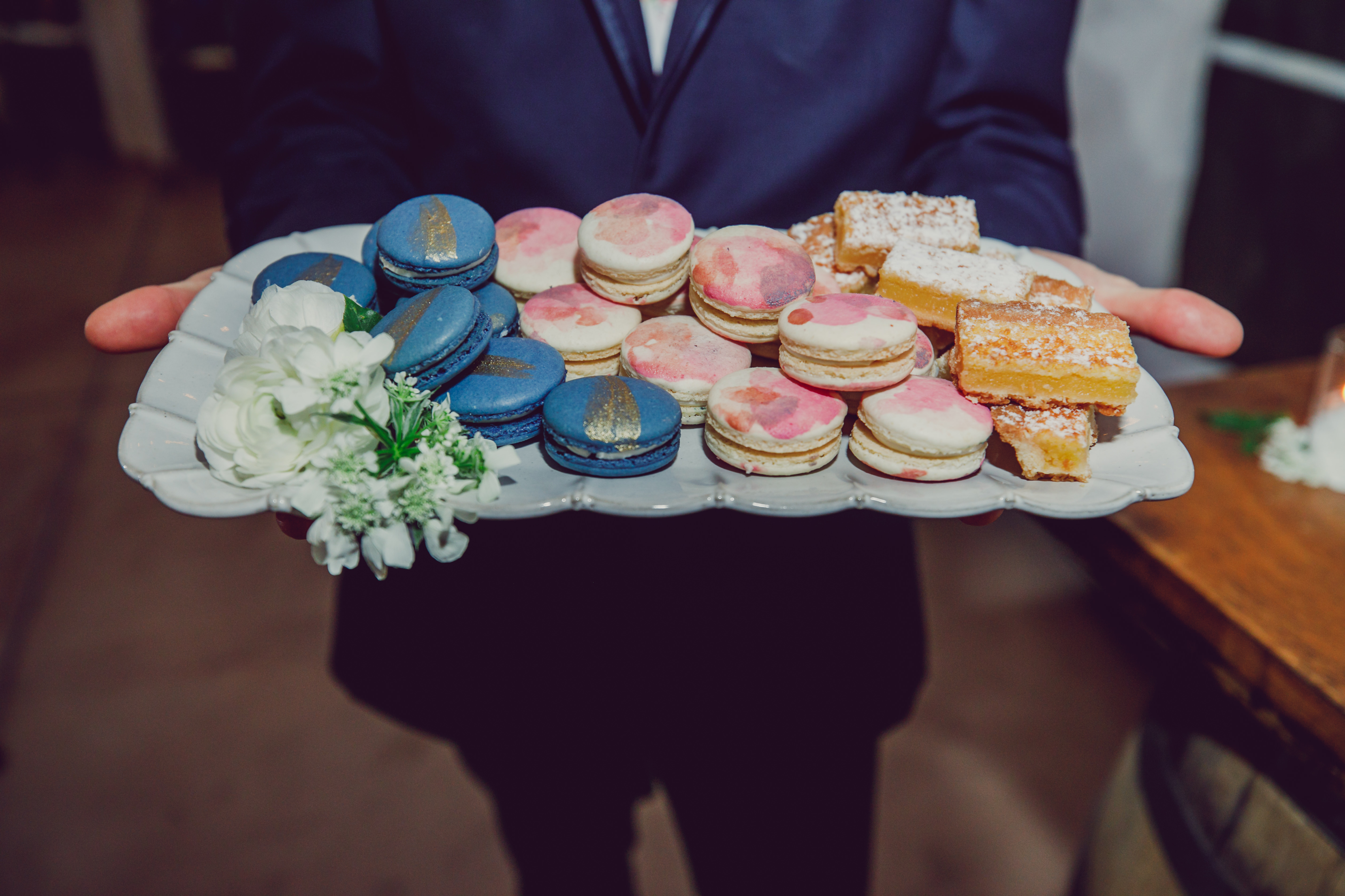 Wedding Macarons, desserts