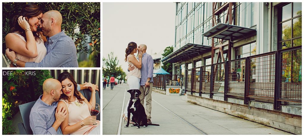 Urban Engagement Picture ideas by Dee and Kris Photography. R street pictures