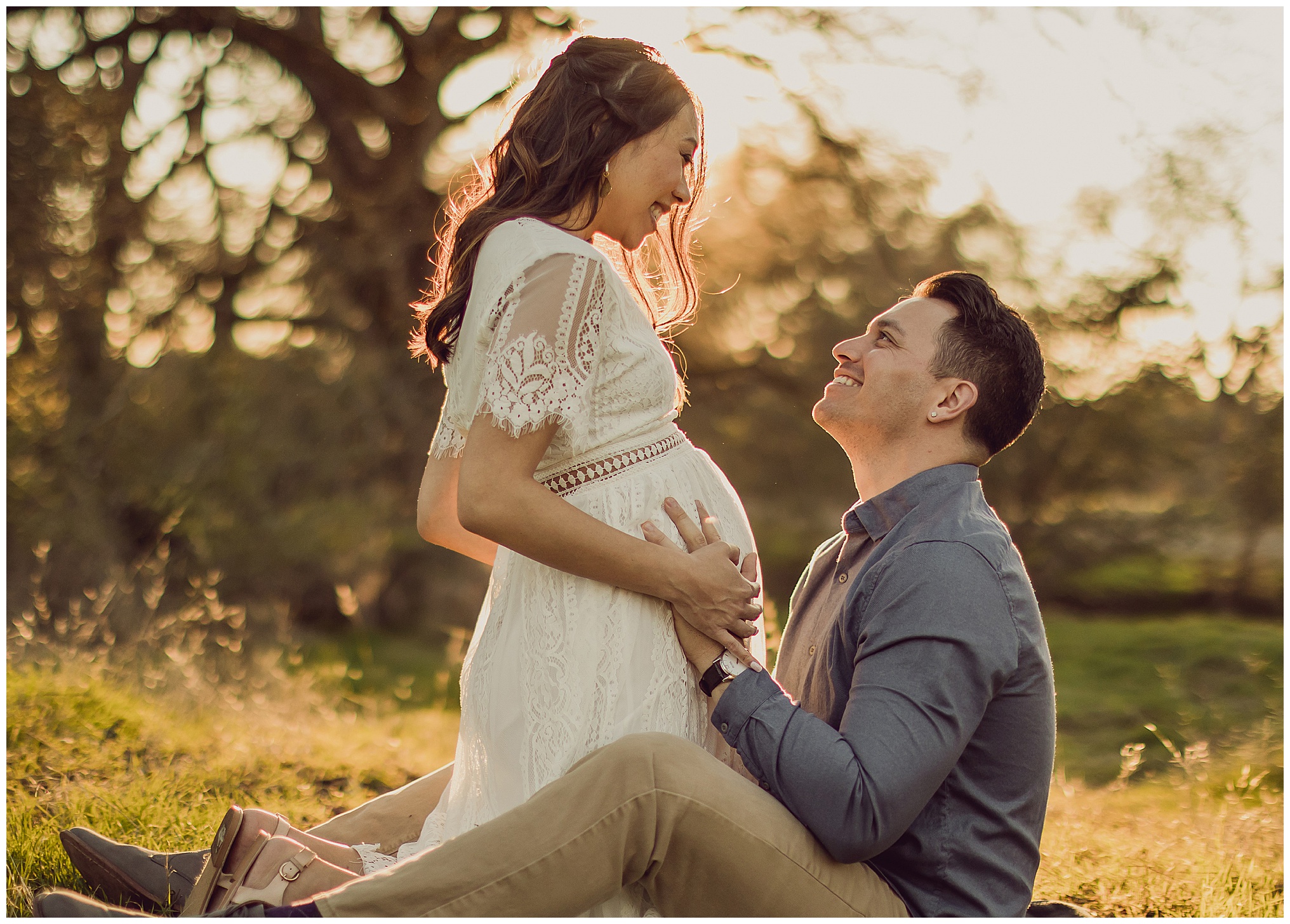Roseville Maternity Photos, Alex and Jeff
